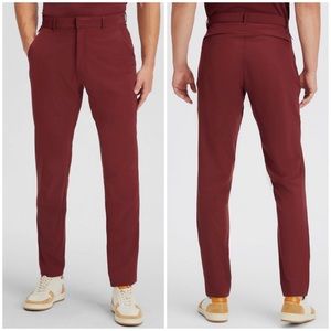 Fabletics Men's Pants in Burgundy